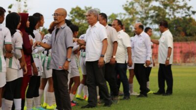 Tim Sepakbola Putri Sumut Kesulitan Lawan Ujicoba