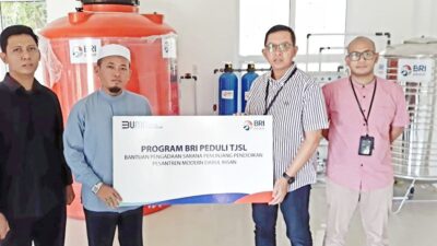 Regional Office BRI Medan, Salurkan Bantuan Sarana Penunjang Pendidikan Pesantren Modern Darul Ihsan