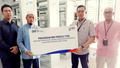 Regional Office BRI Medan, Salurkan Bantuan Sarana Penunjang Pendidikan Pesantren Modern Darul Ihsan