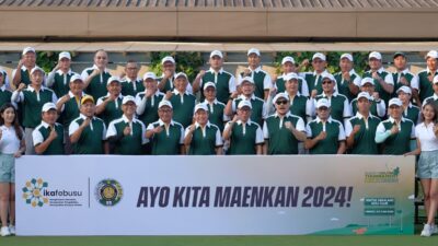 Ikafeb USU Gelar Charity Golf Turnamen Alumni USU Rektor Cup - II 2024