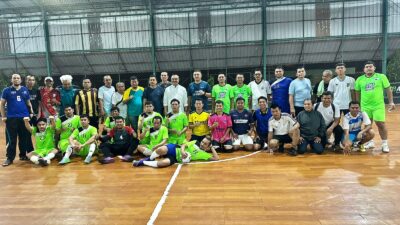 Ujicoba Jelang Porwanas, Tim Futsal PWI Sumut Menang Atas Tim Tirtanadi