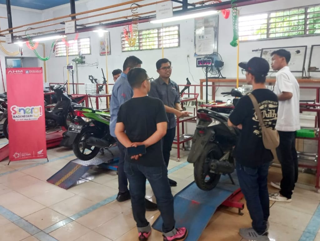 Honda Bangun SDM Pelajar SMK Sumut