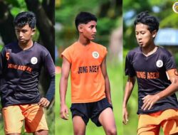 Trio Pemain Jong Aceh U-15 Diundang Trial Academy Terbaik