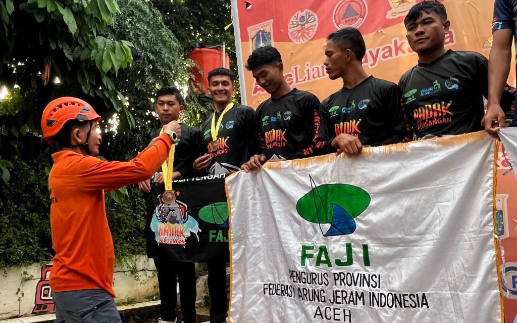 Arung Jeram Aceh Raih Tiga Medali Kejurnas