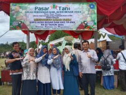 Pasar Tani Aceh Besar Ikut Ramaikan Bazar UMKM Expo Di JSC