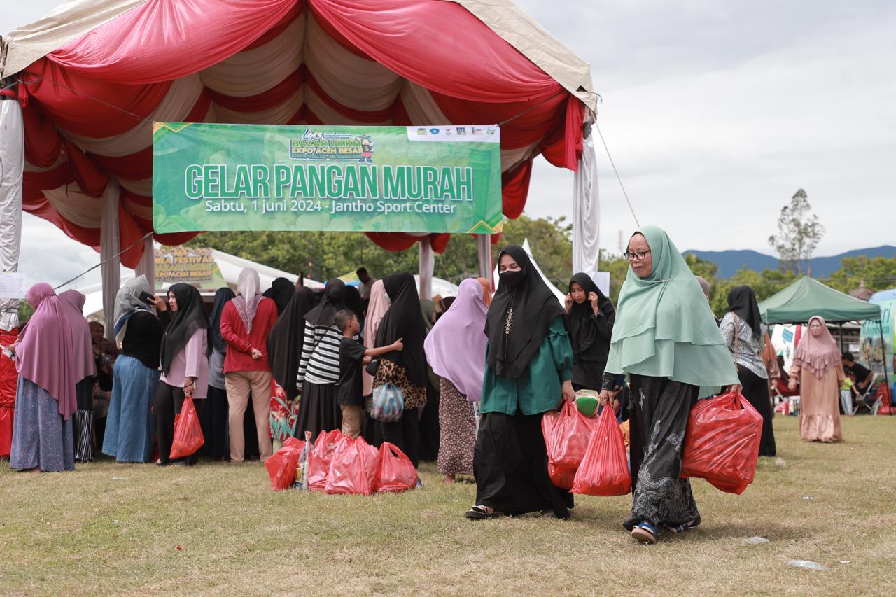 Pemkab Aceh Besar Gelar Pangan Murah Di JSC