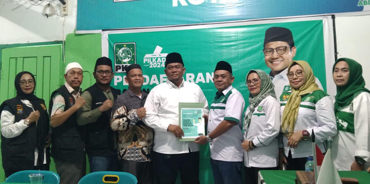 Jaya Saputra Kembalikan Formulir Bacalon Wakil Wali Kota Medan Ke PKB