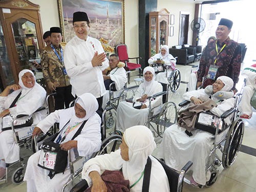 Foto-foto Rahmat Shah Lepas Jemaah Calhaj Kloter 19 Embarkasi Medan