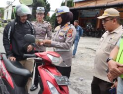 Satlantas Polres Tanah Karo Gelar Razia Gabungan Pajak Kendaraan Bermotor