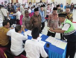 Foto-foto Kakanwil Kemenag Sumbar Tinjau Pelayanan Haji Embarkasi Medan