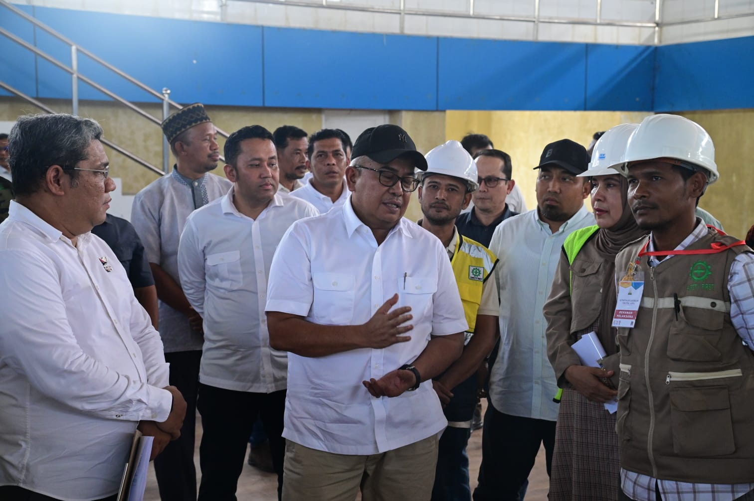 Pj Gubernur Aceh Tinjau Venue Kurash Dan Paralayang