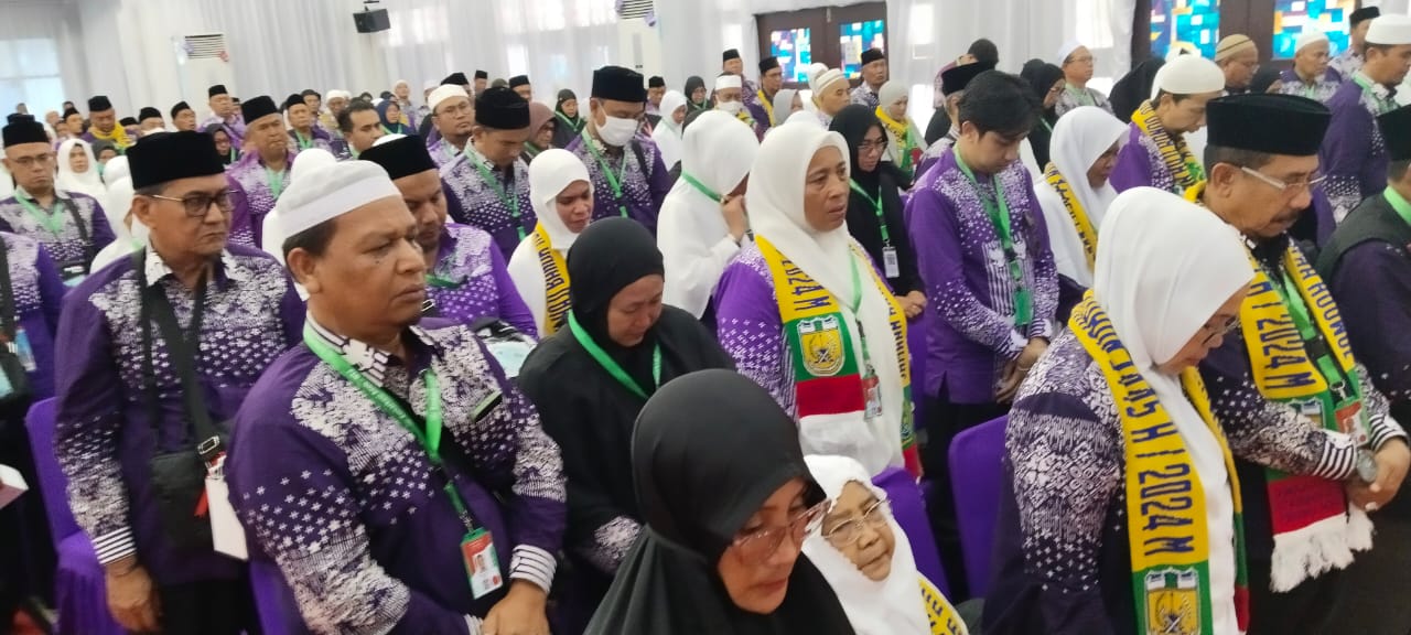 Cuaca Di Makkah Panas, Calhaj Aceh Diminta Sering Minum