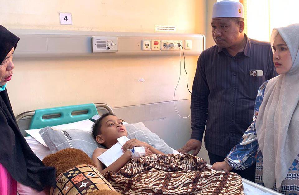 SUBA Ajak Bantu Biaya Pendampingan Operasi Tumor Otak Anak Yatim Piatu Asal Aceh Timur