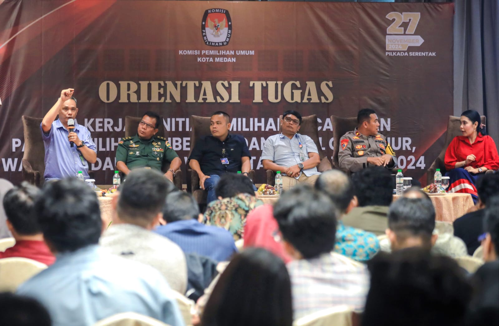 Orientasi tugas PPK, Pemko Medan Minta Bangun Sinergitas Dengan Forkopimcam