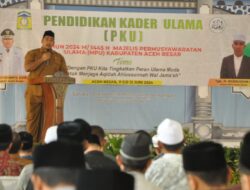 MPU Aceh Besar Gelar Pendidikan Kader Ulama