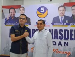 Jalin Silaturahmi Jelang Pilkada, DPD Nasdem Kota Medan Terima Kunjungan DPC Gerindra