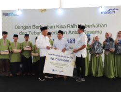 Rayakan Momen Berbagi Di Idul Adha, Bank Mandiri Salurkan Daging Kurban Ke Masyarakat