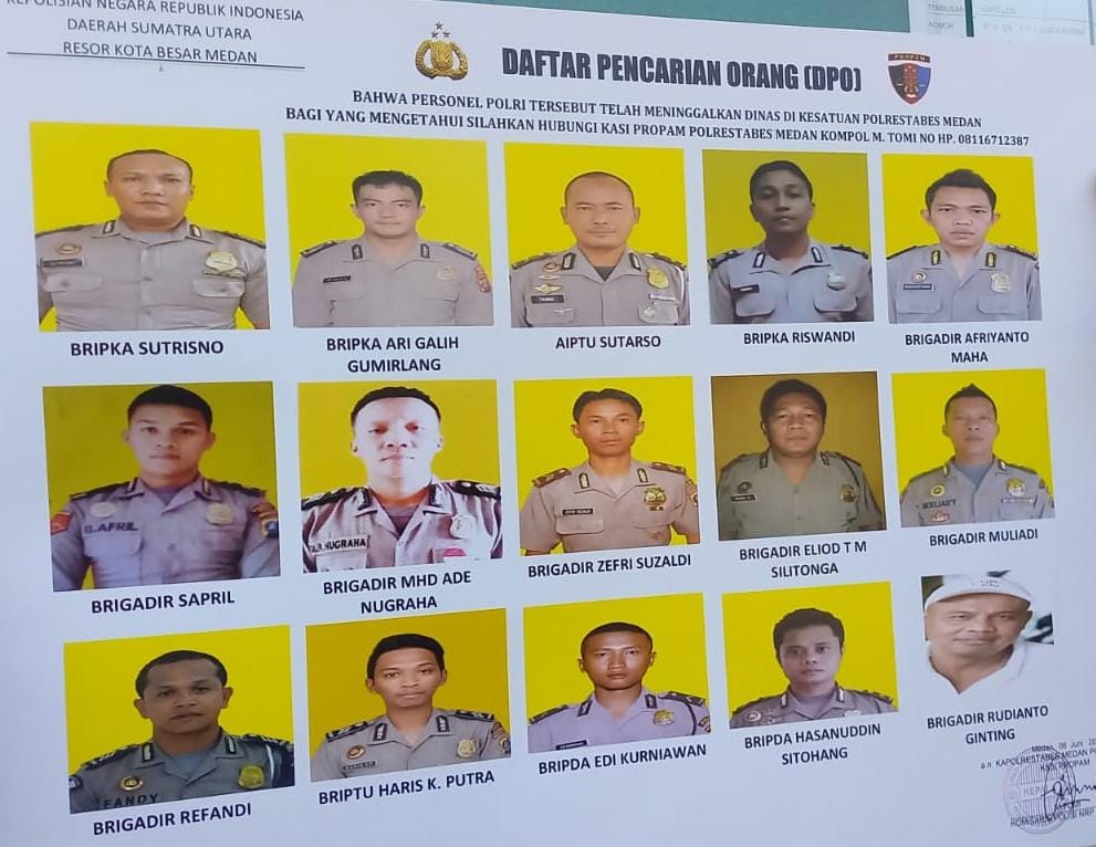 Poldasu Sebut 15 Oknum Polrestabes Medan Bukan DPO, Melainkan Sudah Dipecat