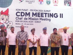 Pembukaan CdM Meeting PON 2024: Kontingen Dari 38 Provinsi Tiba Di Sumut