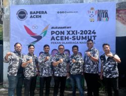 Bapera Aceh Launching Sejuta Stiker PON