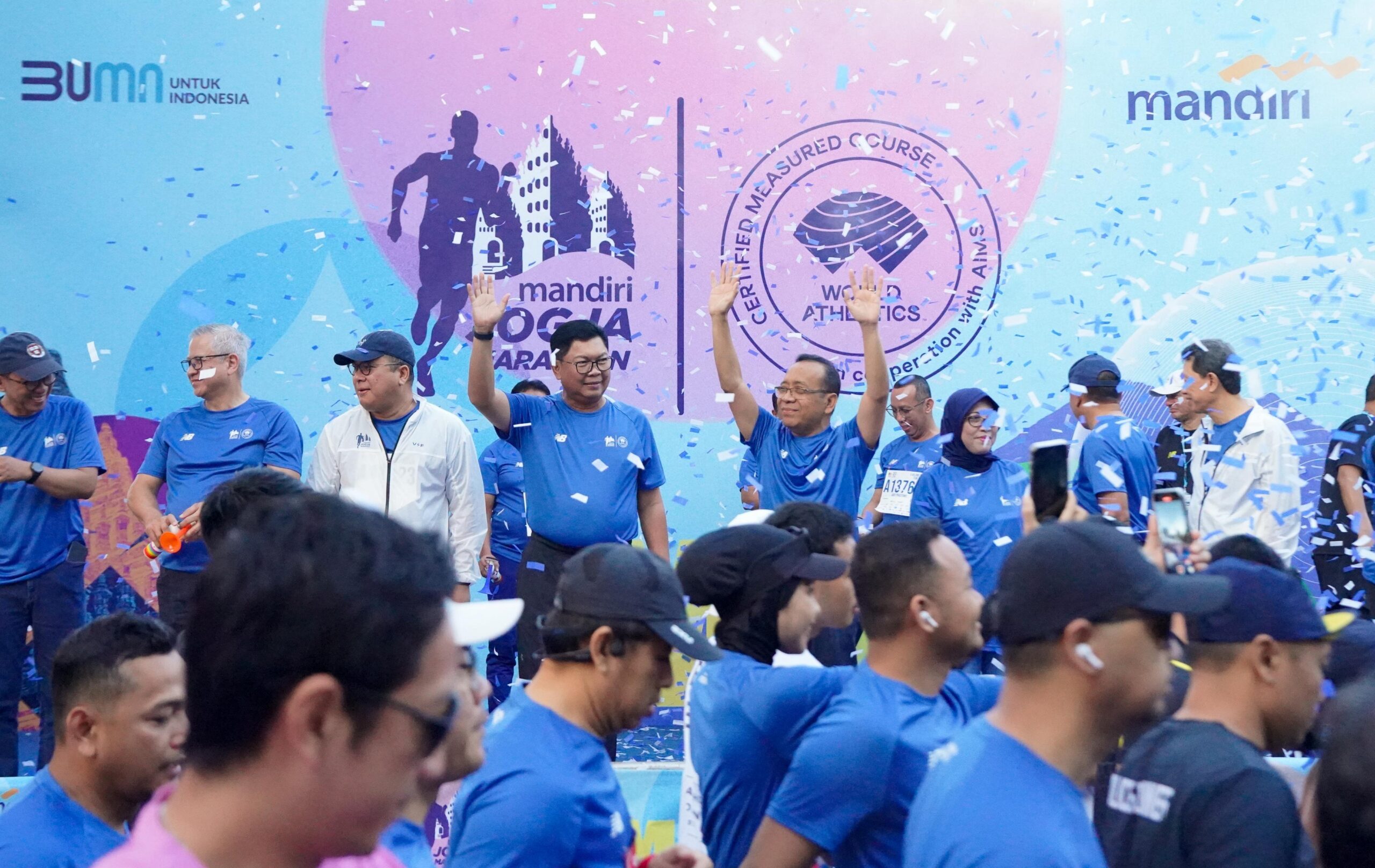 Marathon Impian ! Bank Mandiri Sukses Gelar MJM 2024 dengan Rute Eksotis