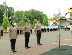 38 Bintara Di Polresta Banda Aceh Naik Pangkat Setingkat