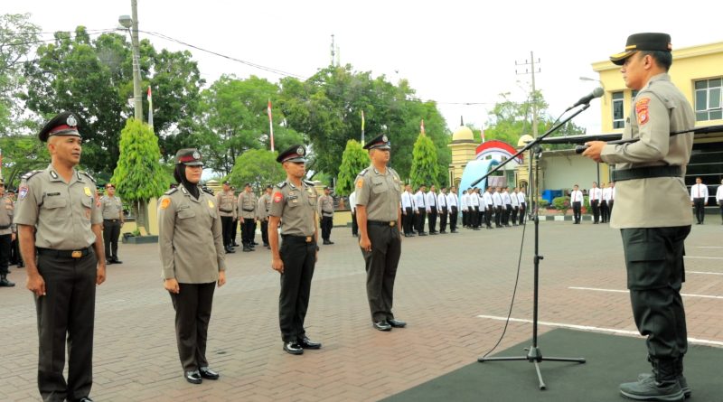 38 Bintara Di Polresta Banda Aceh Naik Pangkat Setingkat