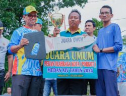 Medan Deli Juara Umum, Insya Allah Cita-cita Bobby Nasution Jadikan Medan Kota Atlet Terwujud