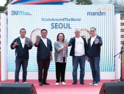 Konsisten ! Bank Mandiri Gelar Program Mandiri Sahabatku dan Kenalkan Fitur Livin’ di Seoul