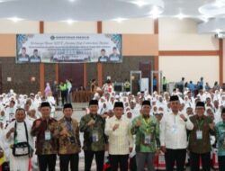 Lepas Kloter 24 Kakanwil Kemenag Sumut Ingatkan Jamaah Jaga Stamina