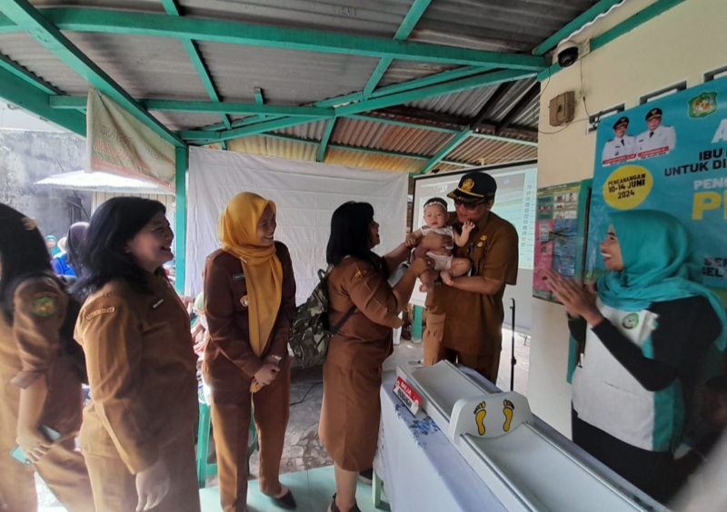 Upaya Pencegahan Stunting Dinkes Medan gelar Intervensi Serentak di Posyandu