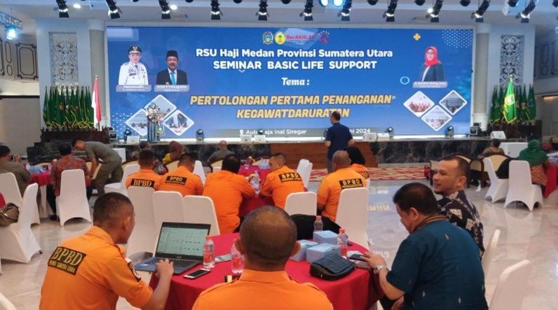 RSU Haji Medan Gelar Seminar Basic Life Support