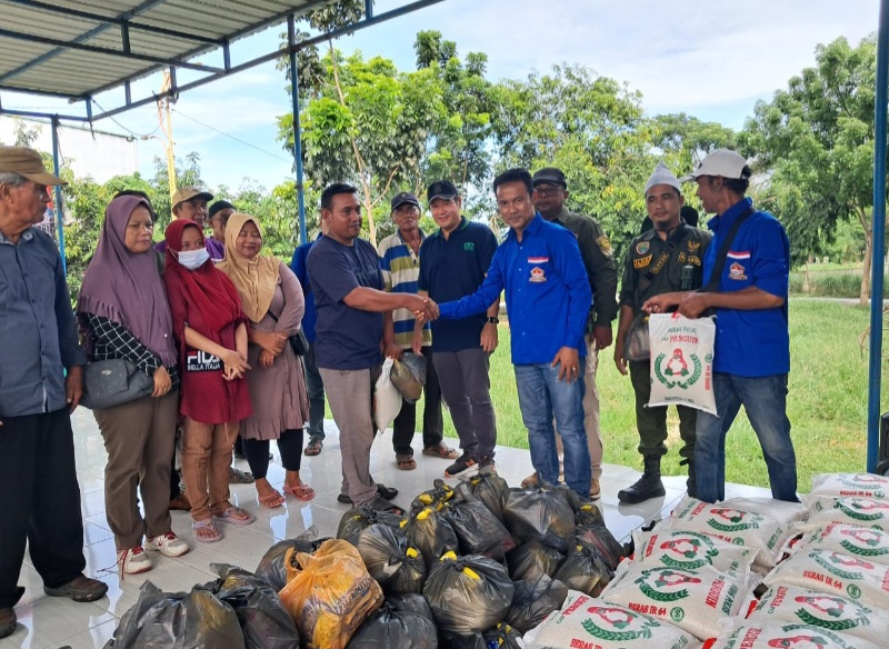 HNSI Medan Kolaborasi Dengan PT Musim Mas Baksos Peduli Pesisir Sungai