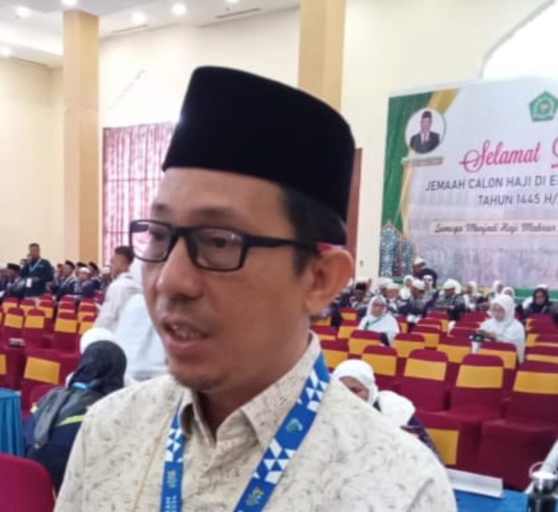 Kabid Penyelenggara Haji dan Umrah Kanwil Kemenag Sumut Dr. H. Zulfan Efendi, S.Ag, M.Si. Waspada/ist