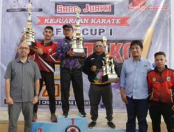 Barry Saksikan Pertandingan FKC Cup I Open Tako Sumut Piala Bupati Pakpak Bharat 