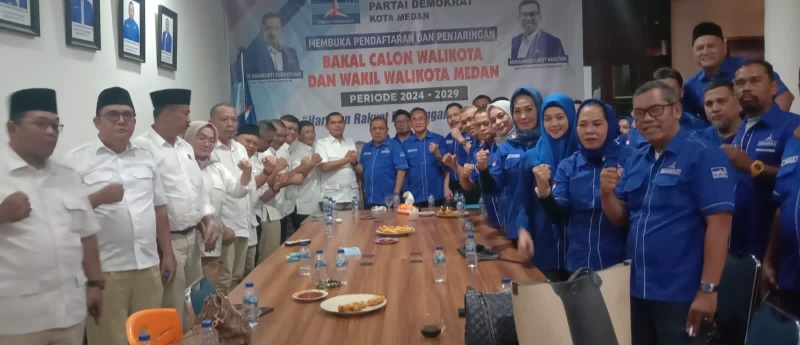 Dukung Ihwan Ritonga Maju Calon Walikota Medan, Demokrat Siap Berkoalisi Dengan Gerindra