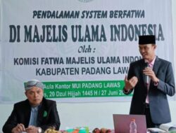 Sekretaris Bidang Fatwa MUI Sumut Sampaikan Pedoman Fatwa