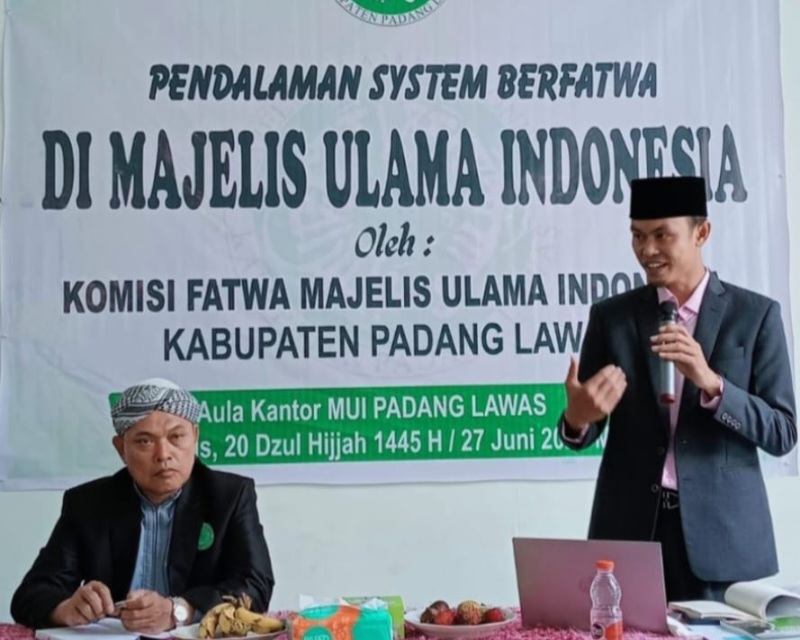 Sekretaris Bidang Fatwa MUI Sumut Sampaikan Pedoman Fatwa