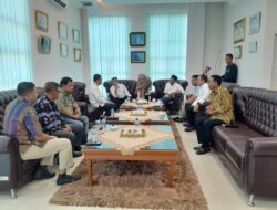 Pj Wali Kota Dan Ketua DPRD Tebinggtinggi Terima Audiensi Panitia Haul Datuk Bandar Kajum