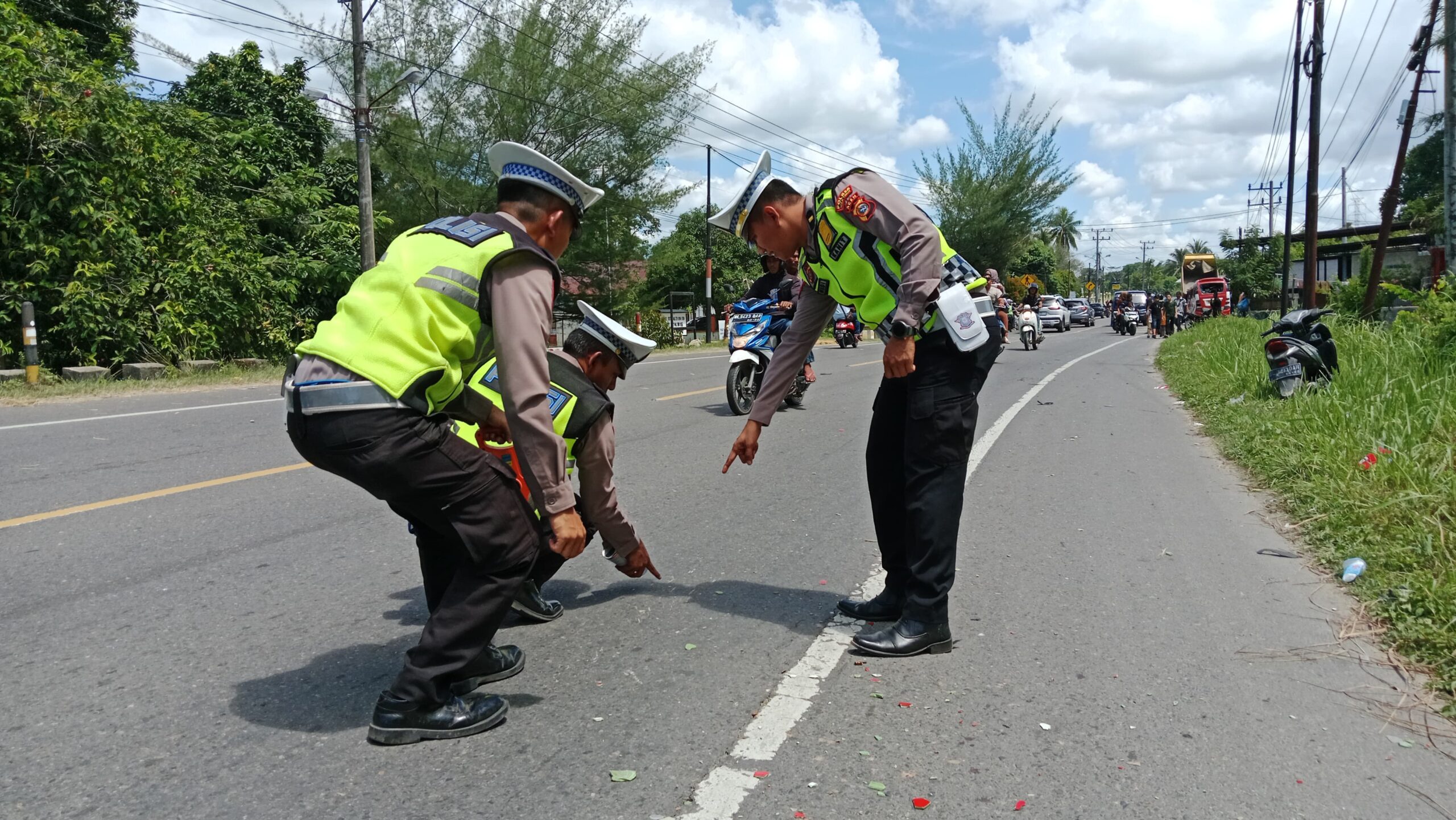 Di Aceh Timur, 4 Meninggal Kecelakaan Di Jalan Raya