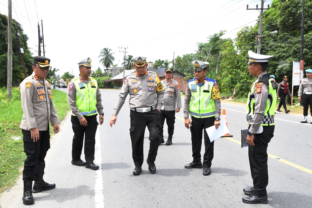 4 Meninggal, Dirlantas Tinjau Lokasi Kecelakaan Di Aceh Timur