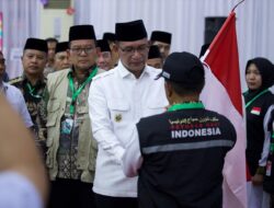 Kloter Pelangi Aceh Tutup Keberangkatan Jamaah Haji Indonesia