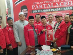 Maimul Mahdi, Resmi Daftar Bacalon Wali Kota Langsa Ke DPP Partai Aceh