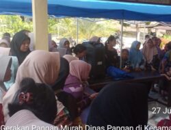 Polsek Perbatasan Aceh Diserbu Warga, Ternyata Ada Pangan Murah