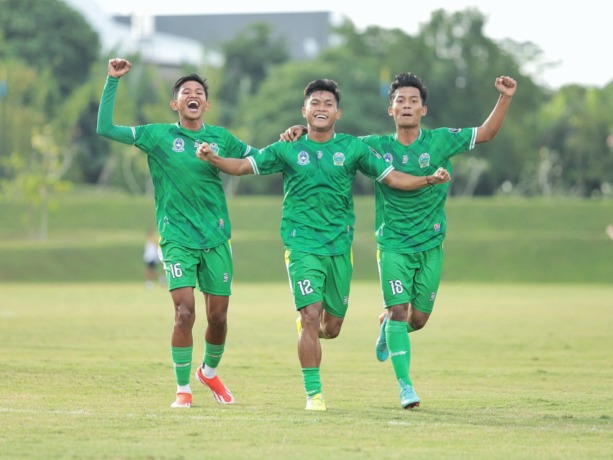 Kejutan Tim Sepakbola PON Sumut Ungguli Madura United