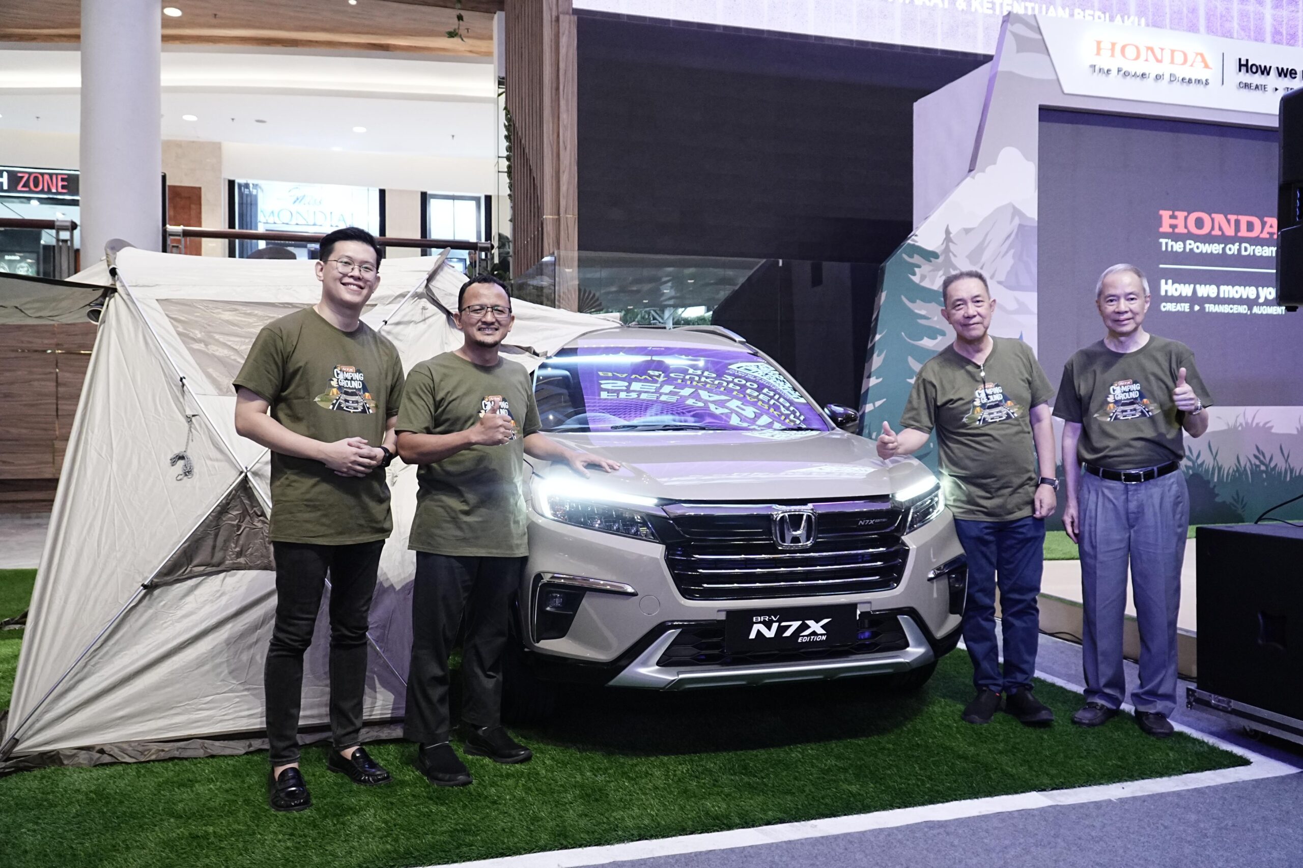 Honda N7X Camping Ground Hadir Pertama Kali Di Kota Medan