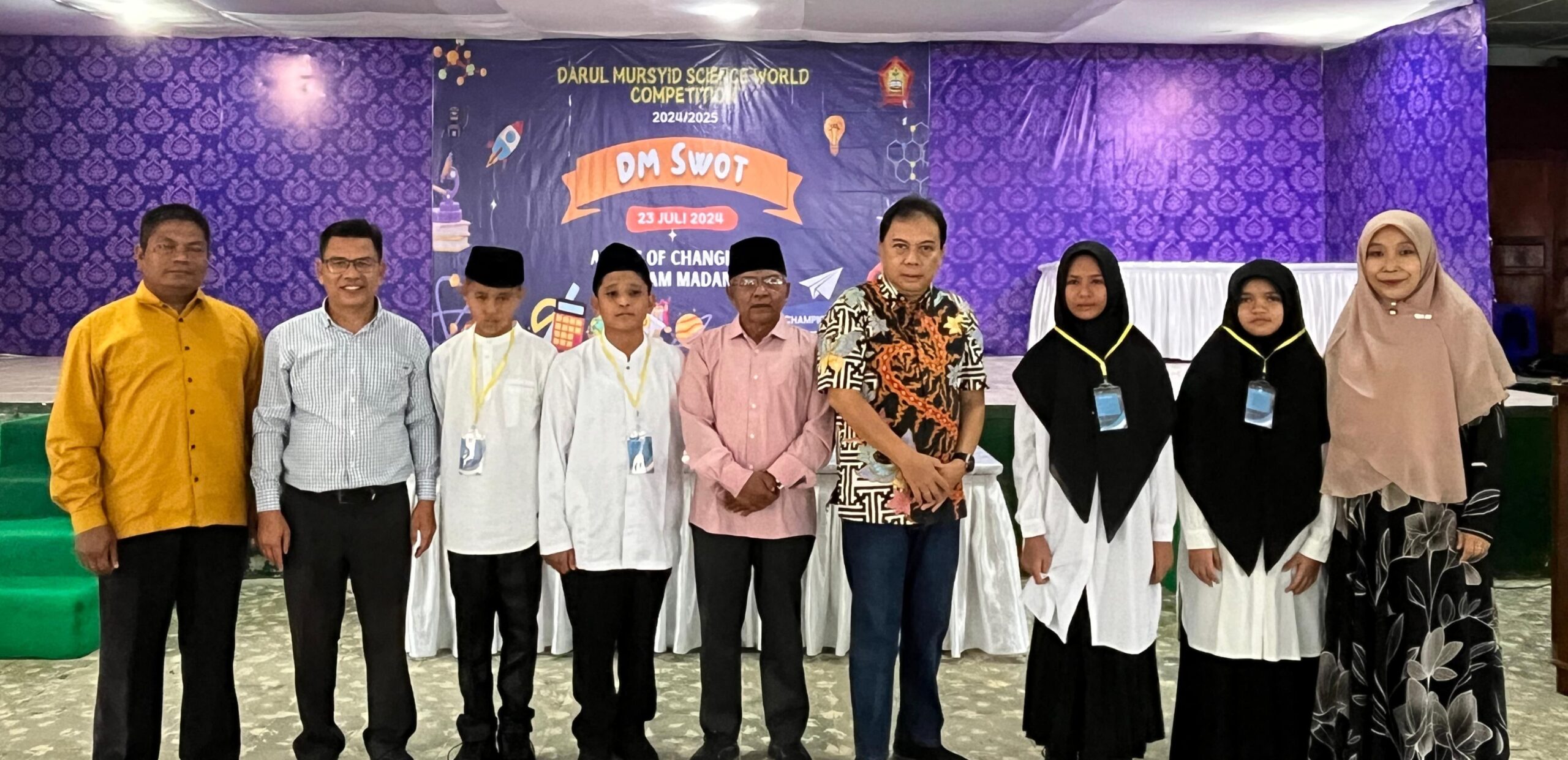 Ketua Yayasan Pesantren Darul Mursyid H Jafar Syahbudin Ritonga Buka Tatap 2024/2025