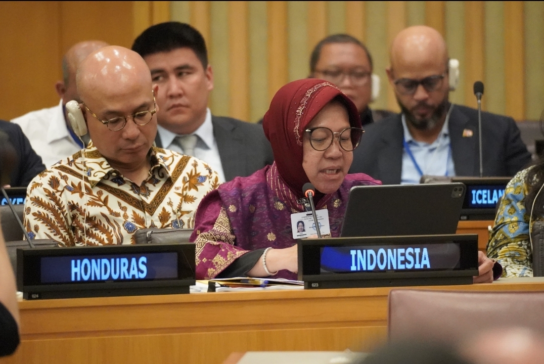 Pidato di Forum Internasional di New York, Mensos Risma Tekankan Pentingnya Data dan Teknologi Guna Entaskan Kemiskinan