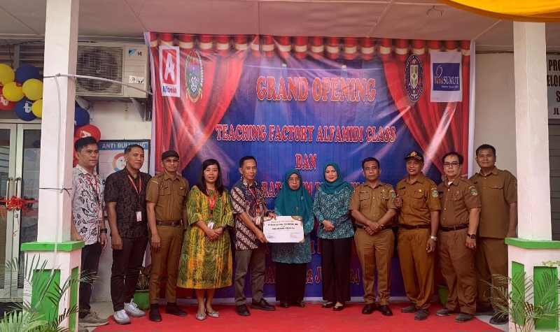 Alfamidi Luncurkan Program Alfamidi Class Di SMK Negeri 1 Kisaran