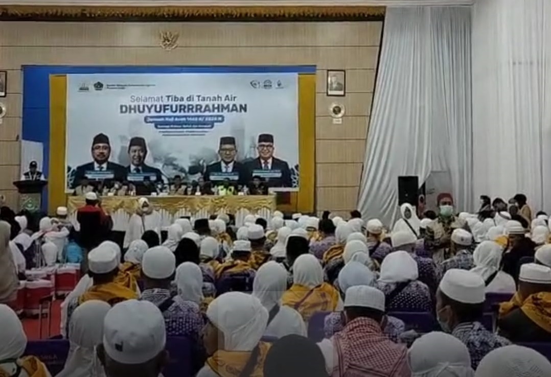 114 Jamaah Haji Agara Tiba, Pemkab Diberi Apresiasi